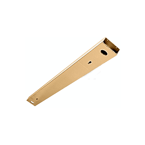 Polished Brass Custom Length 4-1/2" No Pocket Double Sided Door Header