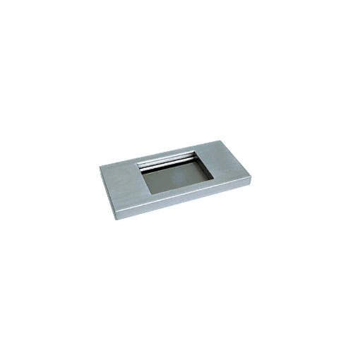 Brushed Stainless Custom Size Deep Non-Ricochet Level 1 Protection Stainless Steel Shelf with Deal Tray