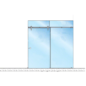 Crl Usalum Alum Lsgm5mbl Vcp 1 Matte Black Laguna Series Glass