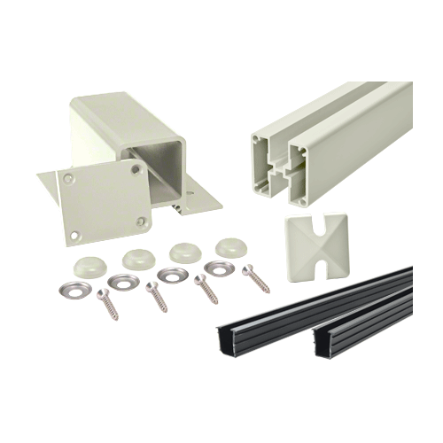 Oyster White 1100 Series Center Fascia Mount Post Kit
