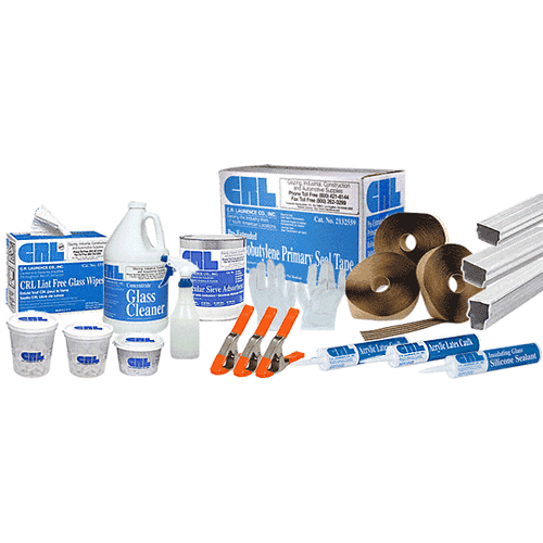 Dual Seal Silicone with Polyisobutylene Insulating Glass Starter Kit