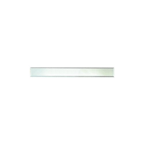 CRL BM4S2X20 Clear Mirror Glass 2" x 20" Strips Beveled on All 4 Sides - pack of 4