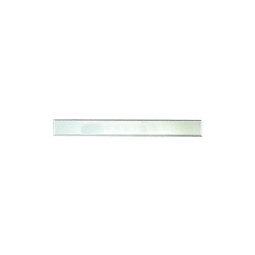 CRL BM4S4X40 Clear Mirror Glass 4" x 40" Strips Beveled on All 4 Sides - pack of 4