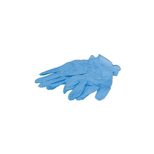 Medium Powder-Free Disposable Nitrile Gloves