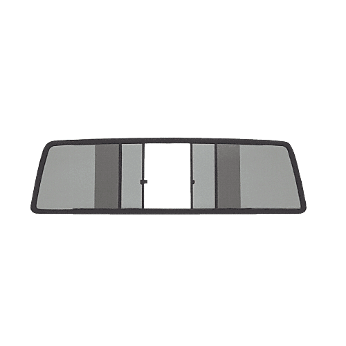 CRL TSW200S Duo-Vent Four Panel Slider with Solar Glass for 1967-1972 Ford