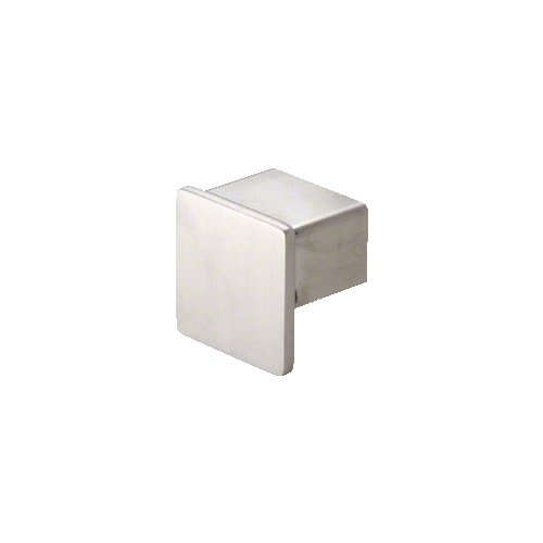 CRL SRF20ECBS 316 Brushed Stainless Steel End Cap for 2" SRF20 Series Square Roll Form Cap Railing