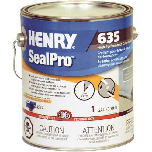 HENRY 16376 10 lbs. SealPro Clear Concrete Waterproofer Sealer - pack of 4