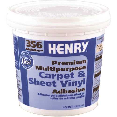 HENRY 12072 356 1 Qt. Multi-Purpose Flooring Adhesive - pack of 12