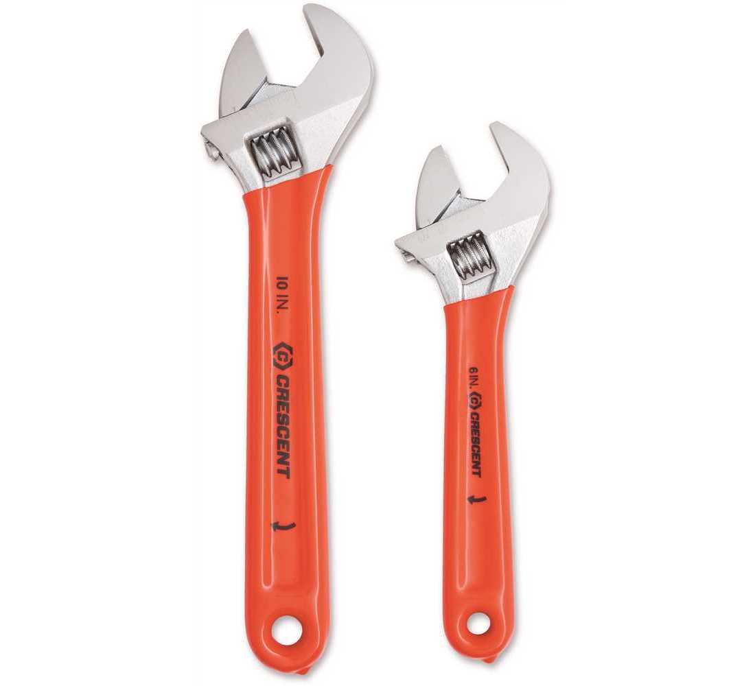 Crescent Ac2610cvs Crescent 6 In And 10 In Adjustable Wrench Set