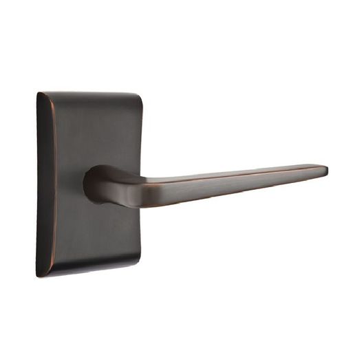 Athena Lever Left Hand Dummy Pair With Neos Rose Oil Rubbed Bronze Finish