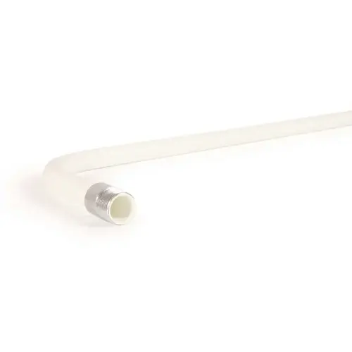 12 in. Horizontal x 59 in. Vertical Runoff Tube Center Mount White