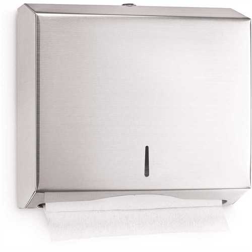 ALPINE 481 Stainless Steel Multi-Fold/C-Fold Paper Towel Dispenser