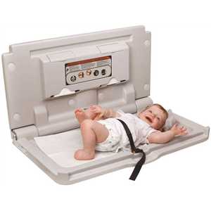 wall mounted baby changing table
