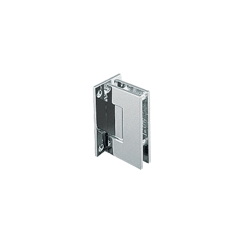 Brushed Nickel Geneva 537 Series Wall Mount Full Back Plate Standard Hinge With 5 Degree Offset