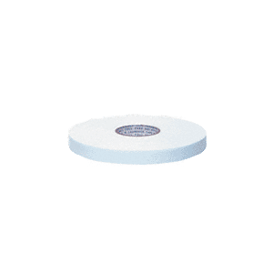 White 1/16" x 1" All-Purpose Foam Mounting Tape