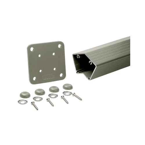Beige Gray 200, 300, 350, and 400 Series 48" Long 135 Degree Surface Mount Post Kit