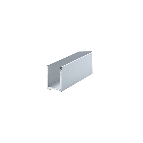 Aluminium Anodized U-Channel 30 x 20 mm, for 10 to 12 mm Glass