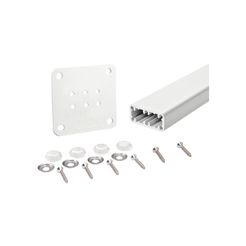 Sky White Trim-Line 42" Surface Mount Post Kit