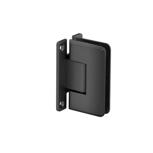 CRL PLY037MBL Matte Black Wall Mount Plymouth Series Hinge