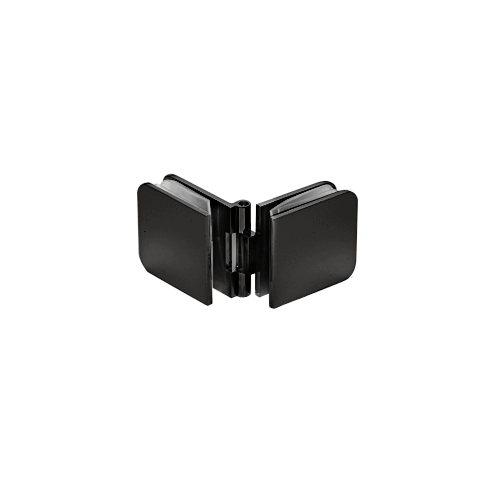 CRL ADJ180MBL Matte Black Adjustable Glass-to-Glass Clamp
