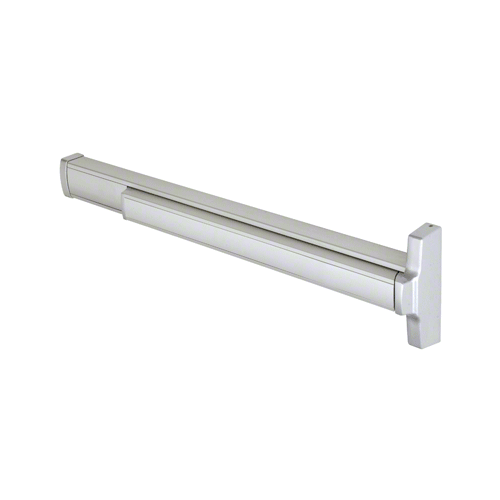 Model 2085R Retrofit Less Rod and Case Concealed Vertical Rod Panic Exit Device Right Hand Reverse Bevel Fits 32" to 36" Wide Door Satin Aluminum Finish