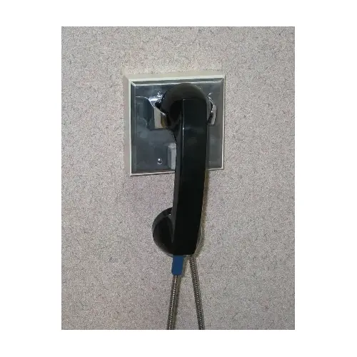 Audio Intercom Handset Black