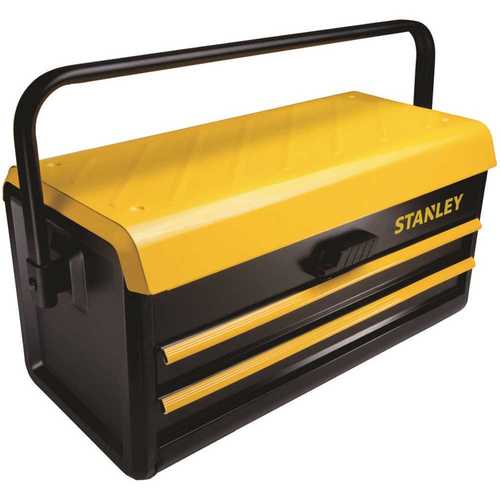 19 in. Metal Toolbox with 2-Drawers