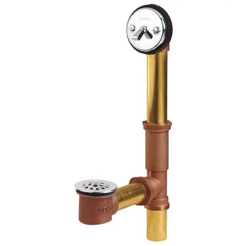 Gerber Plumbing G004181891 Classics Trip-Lever Tub Drain Assembly in Chrome