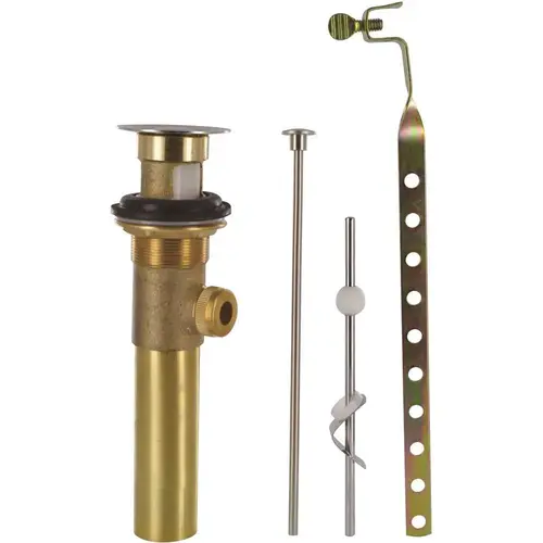Gerber Plumbing D495002BN 1 1/4 in. Metal Pop-Up Drain Assembly Brushed Nickel