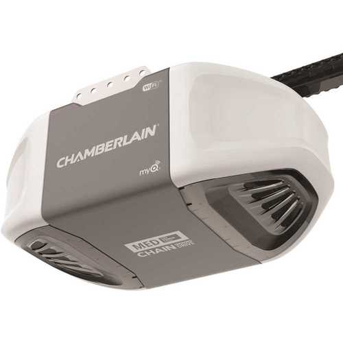 Chamberlain C450 1/2 HP AC Chain Drive Smart Garage Door Opener with