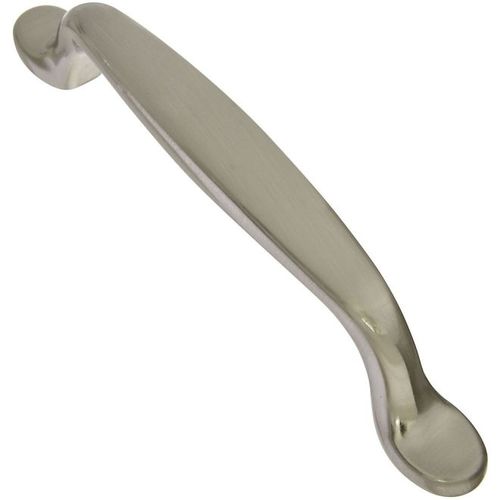 Stanley National BB8017SN 3-3/4" Spoon Cabinet Pull S805-358 Satin Nickel Finish