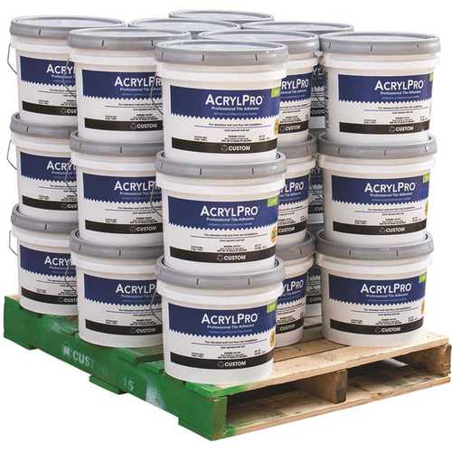 Custom Building Products ARL40003-24 AcrylPro 3-1/2 Gal. Ceramic Tile Adhesive (24 buckets/ pallet) - pack of 24