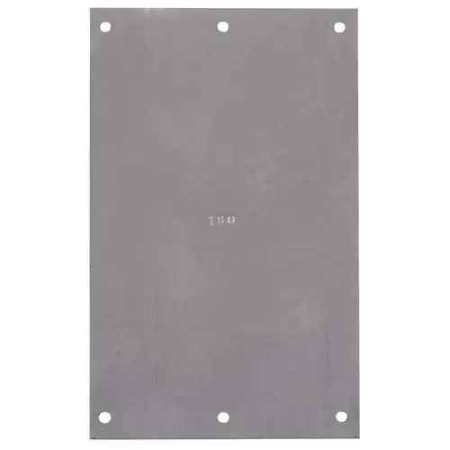 5 in. x 8 in. 16-Gauge Safety Plate Stainless Steel