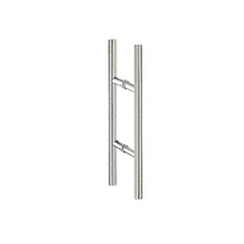 US Horizon HL-8BTB-BN 8 Inches Center To Center Ladder Push Pull Handle Back To Back Mount Brushed Nickel