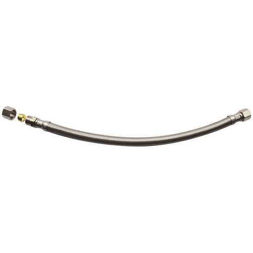 Durapro 157719 3/8 in. Compression x 3/8 in. Compression Delta Style x 20 in. Braided Stainless Steel Faucet Supply Line