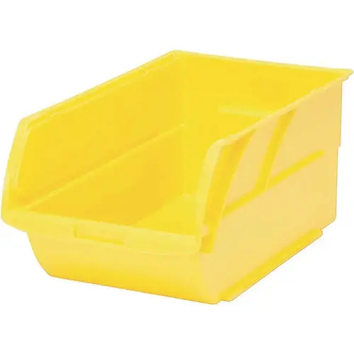 7.87 in. Stackable Storage Bin, Yellow