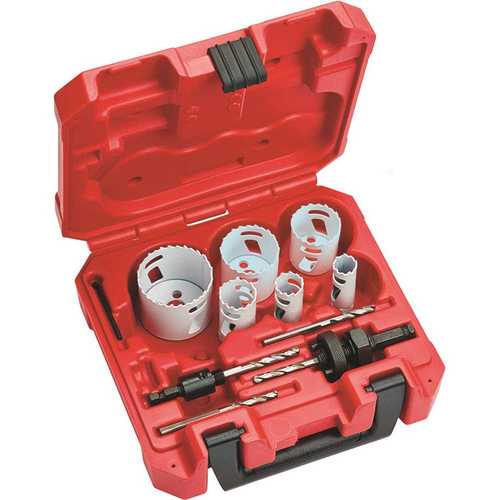 Hole Dozer Plumbers Bi-Metal Hole Saw Set