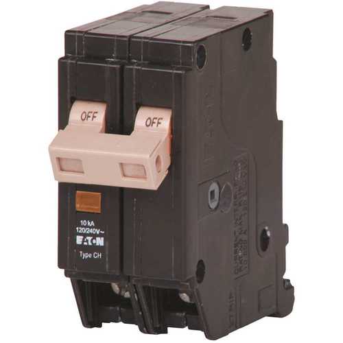 CH 35 Amp 2-Pole Circuit Breaker with Trip Flag