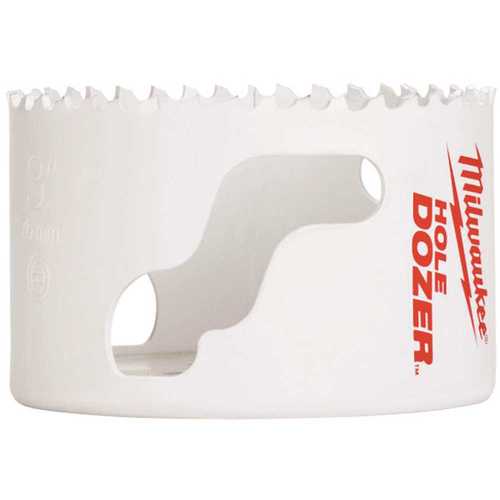 3" Hole Dozer Bi-Metal Hole Saw White