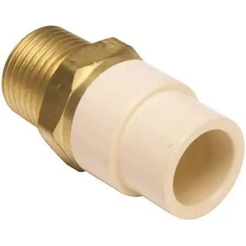 1/2 in. CPVC Socket x 1/2 in. MIP, Lead Free CPVC/Brass Transition Adapter
