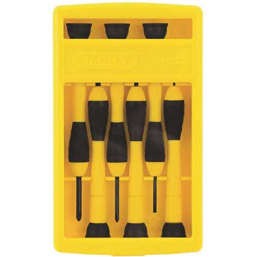 Precision Screwdriver Set Yellow