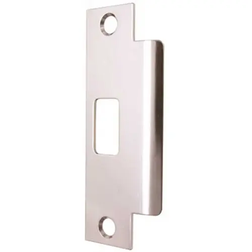 Kwikset 3846-01 26D STRK ASA UL 1-1/4 in. x 4-7/8 in. Asa Metal Jamb Strike, Brushed Chrome