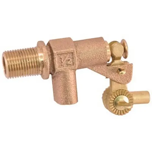 Float Valve, 1/2 in. MIP Plain Out, Lead Free