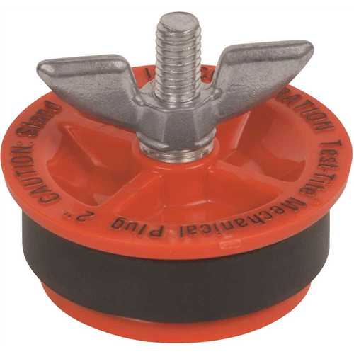 Test-Tite 83594 4 in. Plastic Twist-Tite Mechanical Wingnut Test Plug