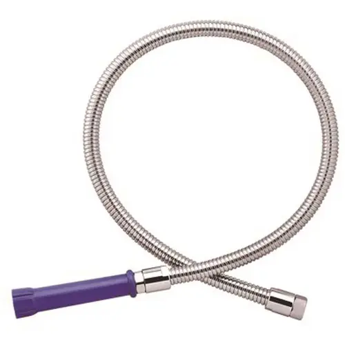 44 in. Spray Hose Assembly in Stainless Steel