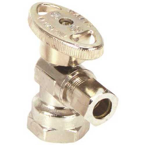 Durapro NLT1331ARF Angle Stop 1/4 Turn 3/8 in. FIP x 3/8 in. Compression, Lead Free