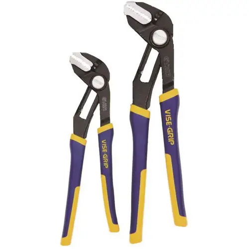 Vise Grip Groovelock Straight Jaw Plier Set - Pair