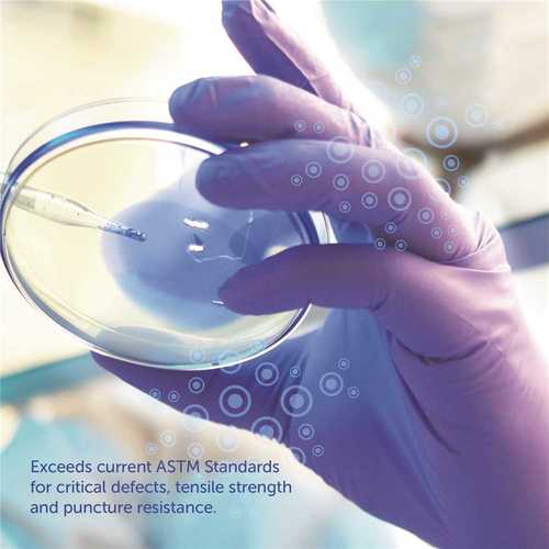 Kimtech 55082 AMBIDEXTROUS POWDERFREE NITRILE EXAM GLOVES, MEDIUM