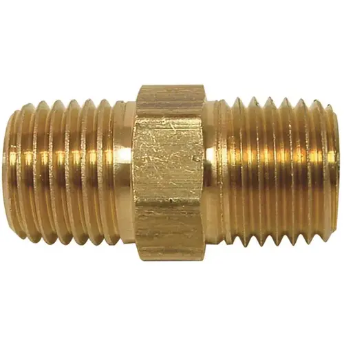 3/8 in. Lead-Free Brass Hex Nipple