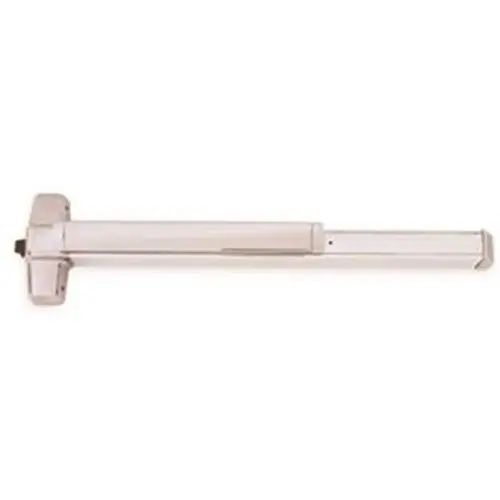 99 Series Satin Chrome Fire-Rated Rim Exit (Only Device) for 3 ft. Wide Door